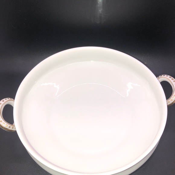 Vintage Haviland France Limoges Soup Tureen Hand Painted Gold Trim MCM - Picture 9 of 14